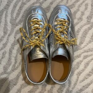 Dries van noten silver sneakers size 39.5